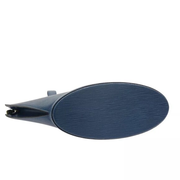 LOUIS VUITTON Saint Jacques Toledo Blue Epi Handbag - Picture 4 of 12